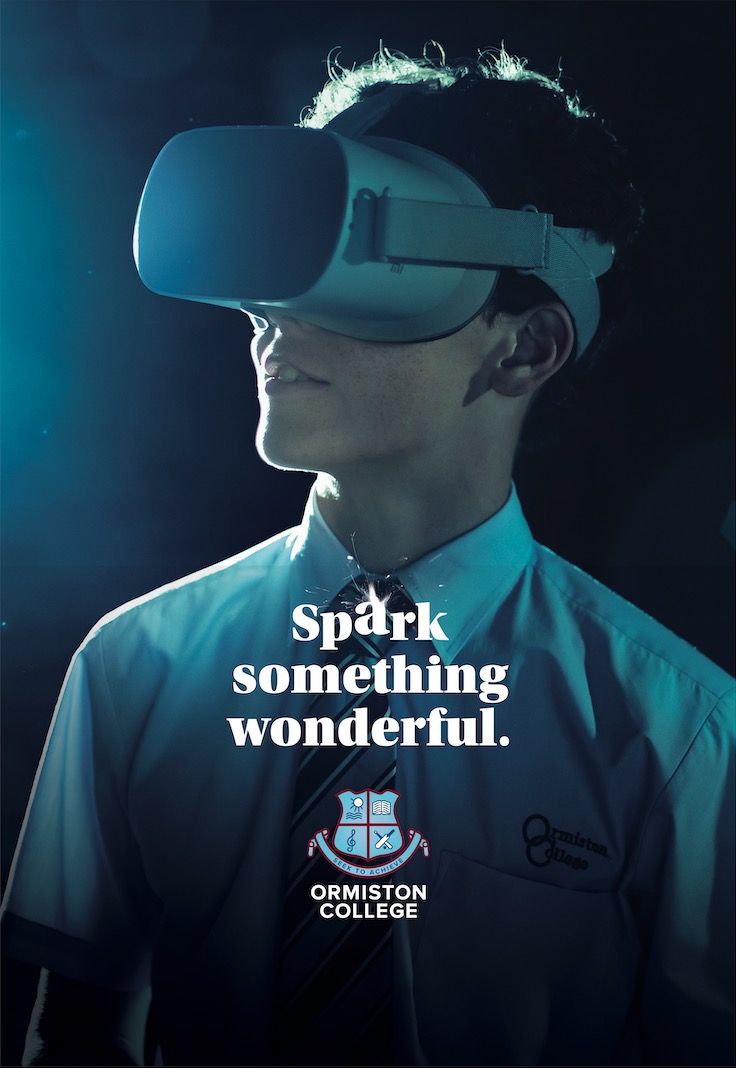 Ormiston College launches new ‘Spark something wonderful’ brand campaign via Engine Group