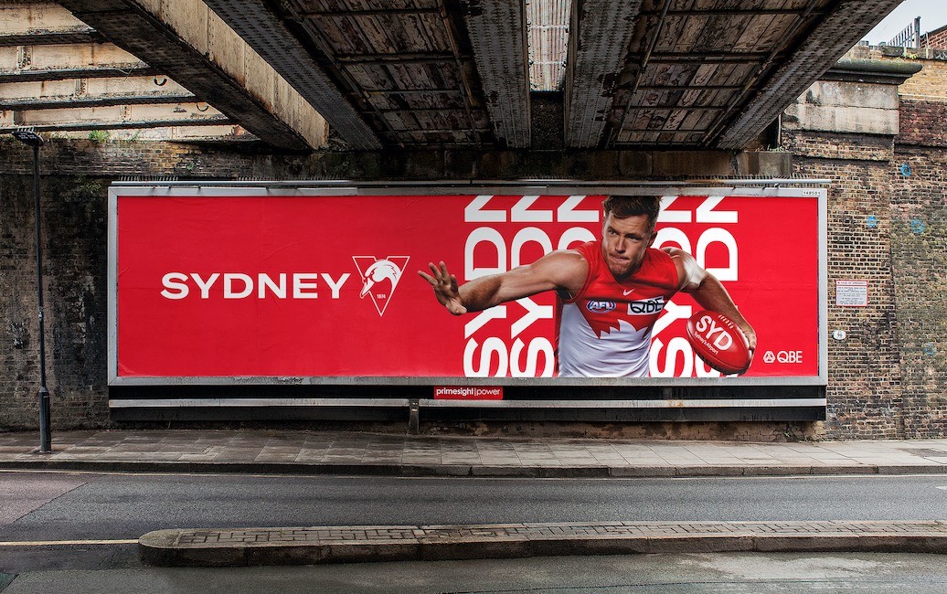 Sydney Swans launches new brand identity via SDWM