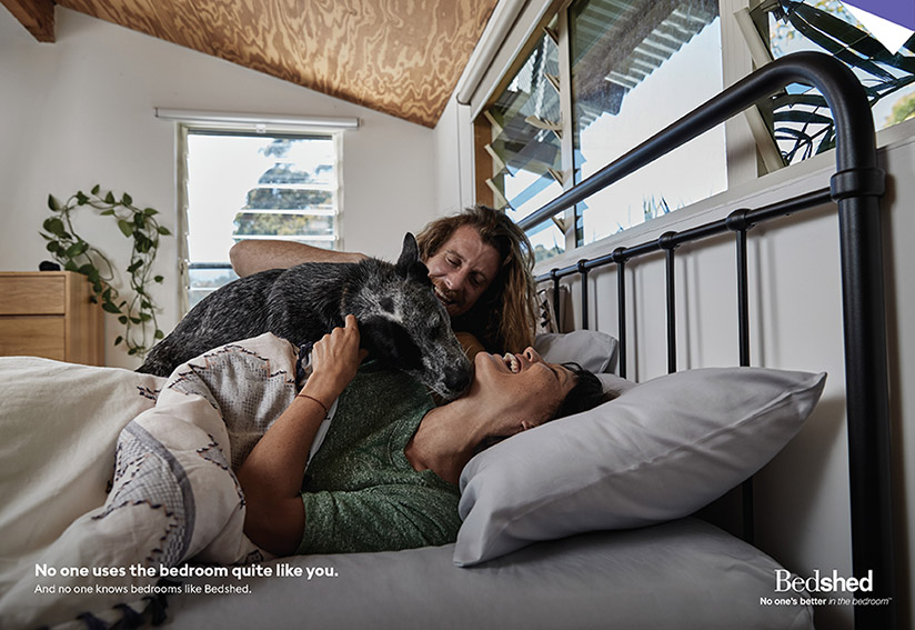 Bedshed captures authentic bedroom moments in new national brand campaign via Rare, Perth