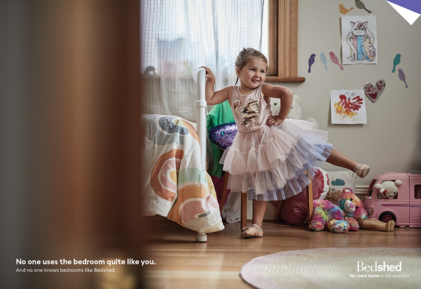 Bedshed captures authentic bedroom moments in new national brand campaign via Rare, Perth