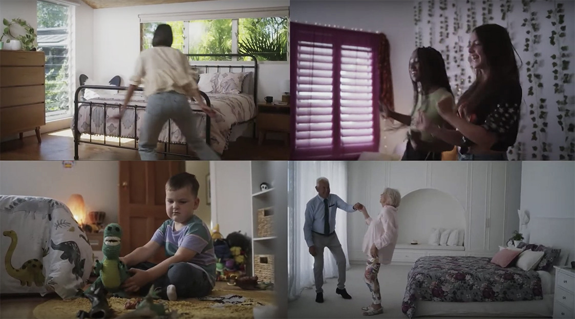 Bedshed captures authentic bedroom moments in new national brand campaign via Rare, Perth