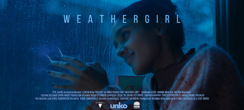 unko + VANDAL bring to life director Stef Smith’s ‘Weather Girl’ using Epic Games Unreal Engine