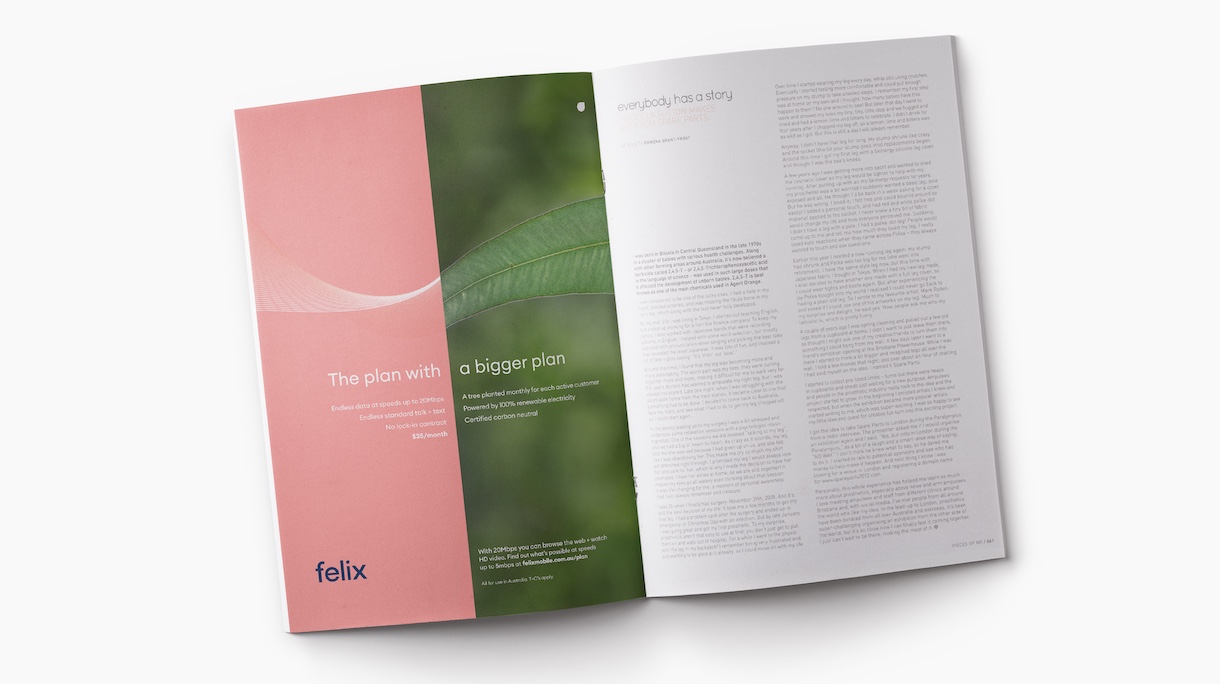 The plan with a bigger plan: felix mobile launches its first campaign via Paper Moose