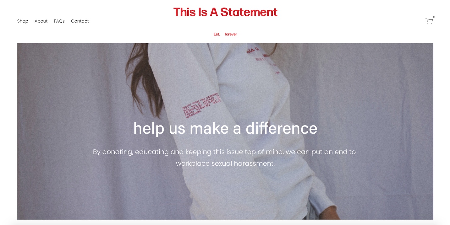 A Senior Copywriter’s Ambitious Side-Hustle: Wearing Away Sexual Harassment