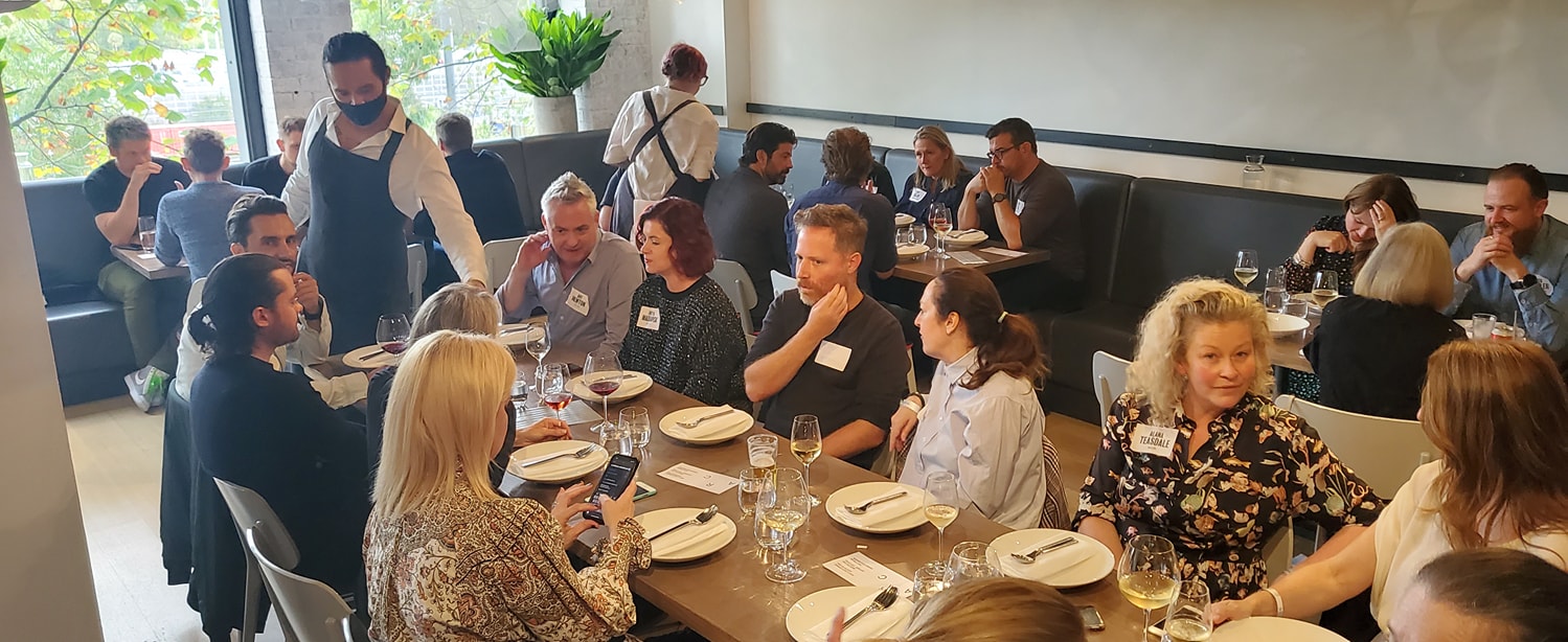 Melbourne’s top creatives and producers enjoy the Campaign Brief Melbourne Legendary Lunch sponsored by The Producers
