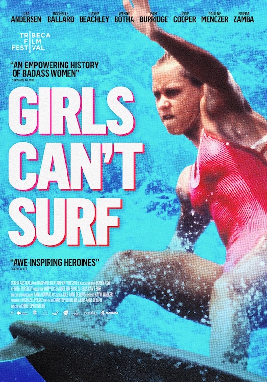 FINCH’s new documentary ‘Girls Can’t Surf’ in cinemas tomorrow March 11