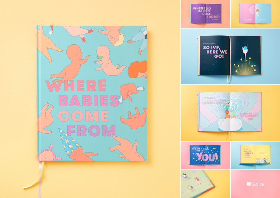 Genea Fertility re-writes story of where babies come from in new campaign via CHE Proximity