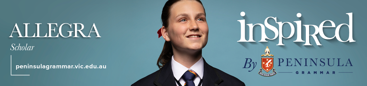 Peninsula Grammar School launches new ‘Inspired’ brand platform via 10 Feet Tall