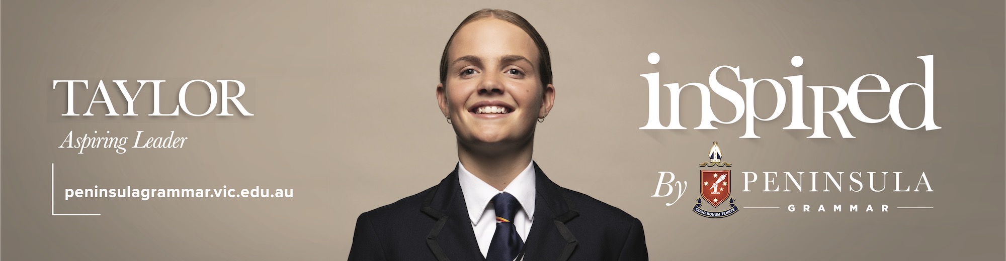 Peninsula Grammar School launches new ‘Inspired’ brand platform via 10 Feet Tall