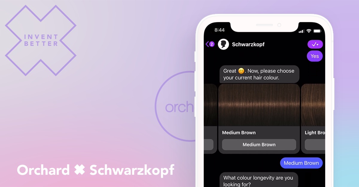 Schwarzkopf launches new Colour Consultant messenger chatbot via Orchard