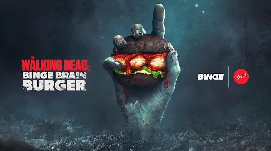BINGE partners with Grill’d to launch: ‘BINGE BRAIN BURGER’ in a new campaign via Thinkerbell