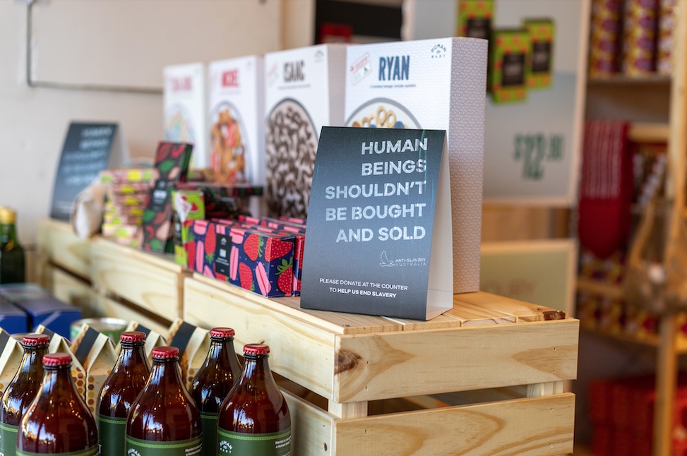Anti-Slavery Australia launches the world’s first supermarket ‘selling human beings’ part of new campaign via Cocogun and The Glue Society