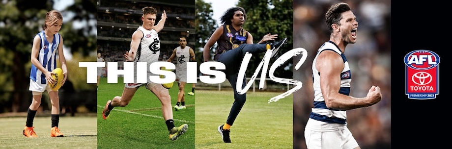 AFL launches 2021 Toyota AFL Premiership season launch campaign ‘This Is Us’ via Clemenger BBDO