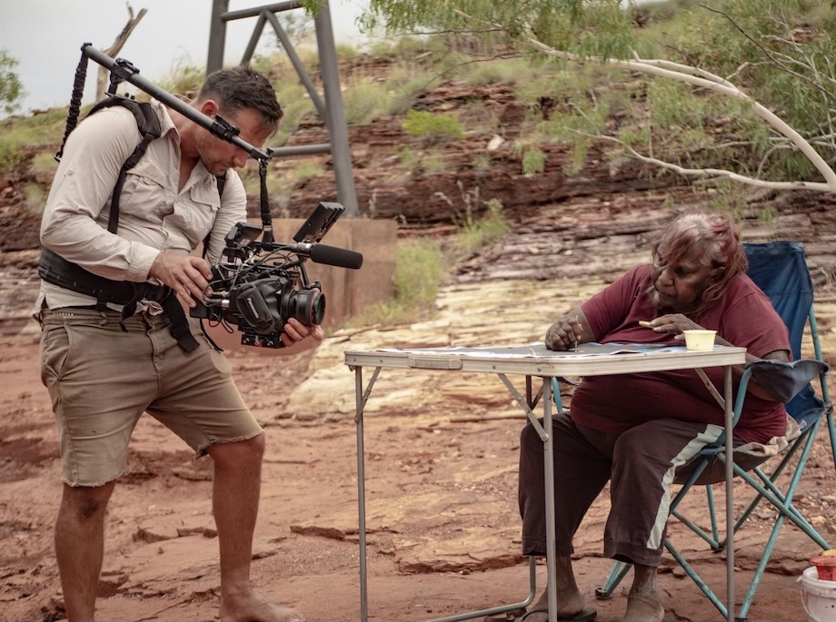 Taxi and Oombarra share Yindjibarndi stories through a new lens