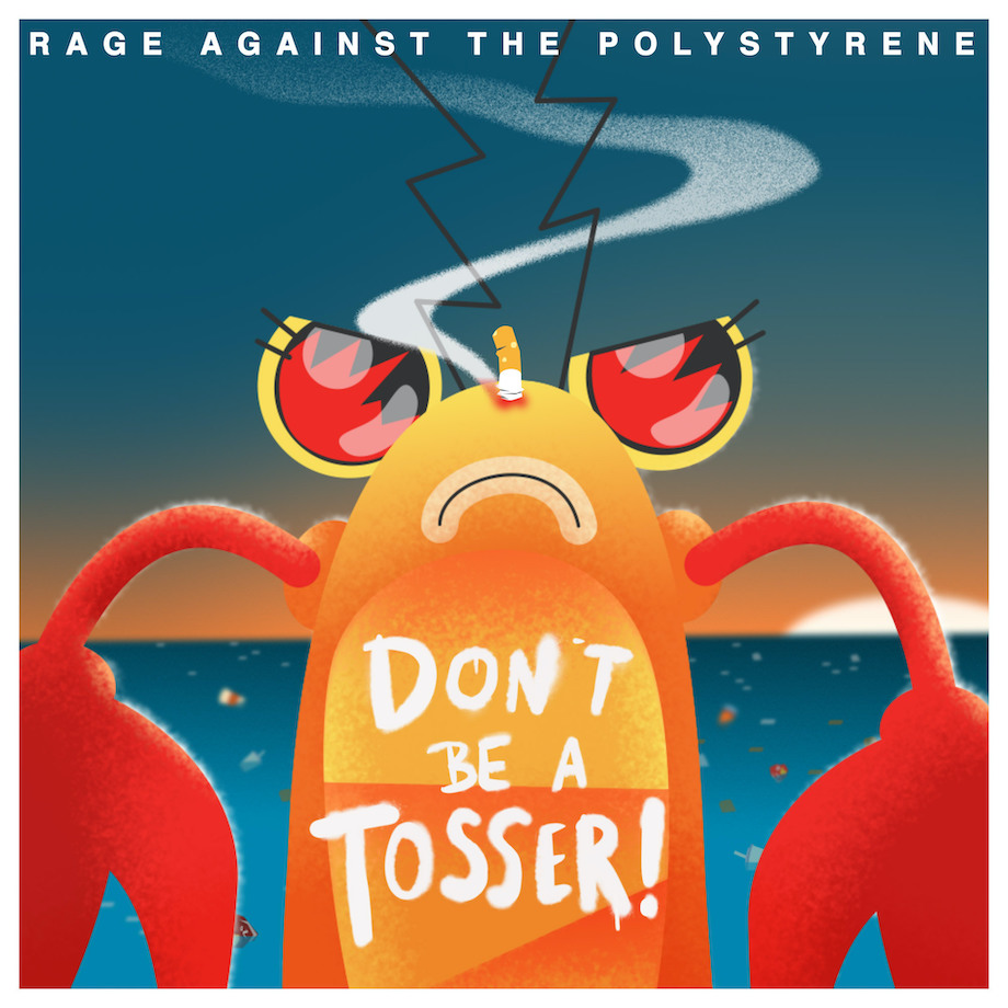 NSW Government enlists ‘Rage Against the Polystyrene’ for new campaign via Paper Moose