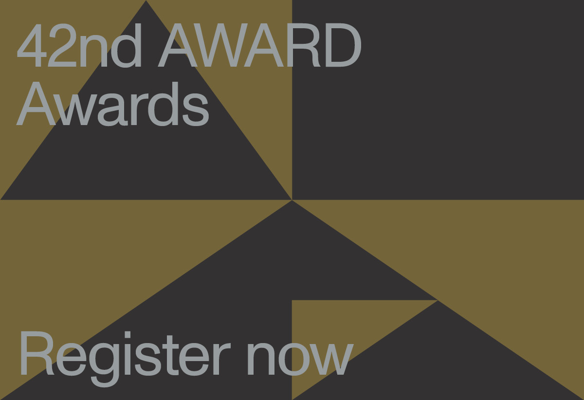 Register now for the 42nd AWARD Awards Virtual Ceremony on Friday 21 May at 3:00pm AEST