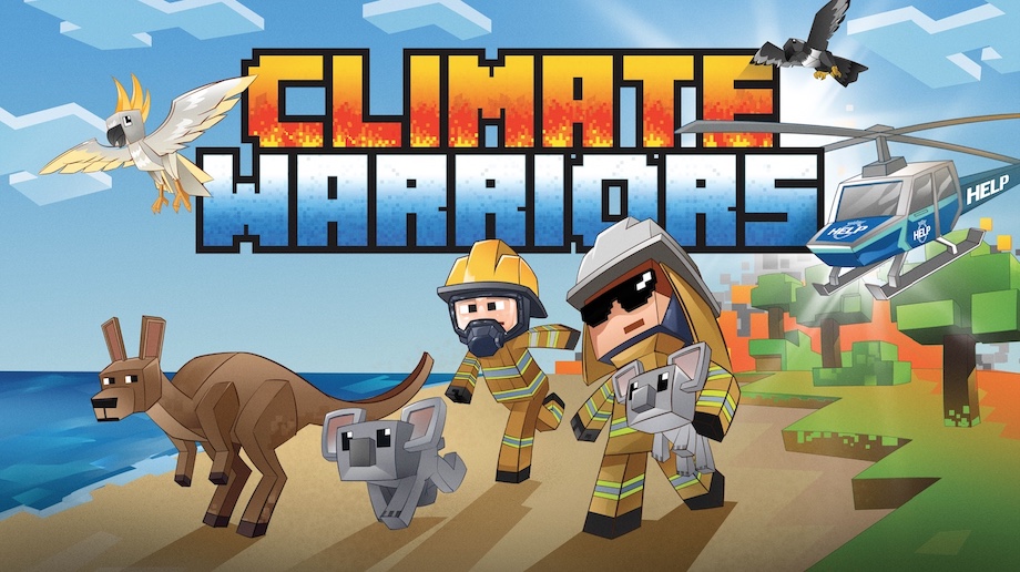 NRMA Insurance launches ‘Climate Warriors’, a world first Minecraft bushfire simulation in a new initiative via Thinkerbell