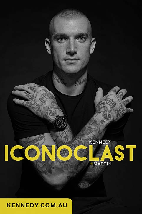 DUSTIN MARTIN IS THE ONE TO WATCH in latest campaign for luxury retailer Kennedy