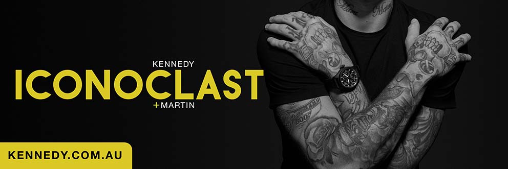 DUSTIN MARTIN IS THE ONE TO WATCH in latest campaign for luxury retailer Kennedy