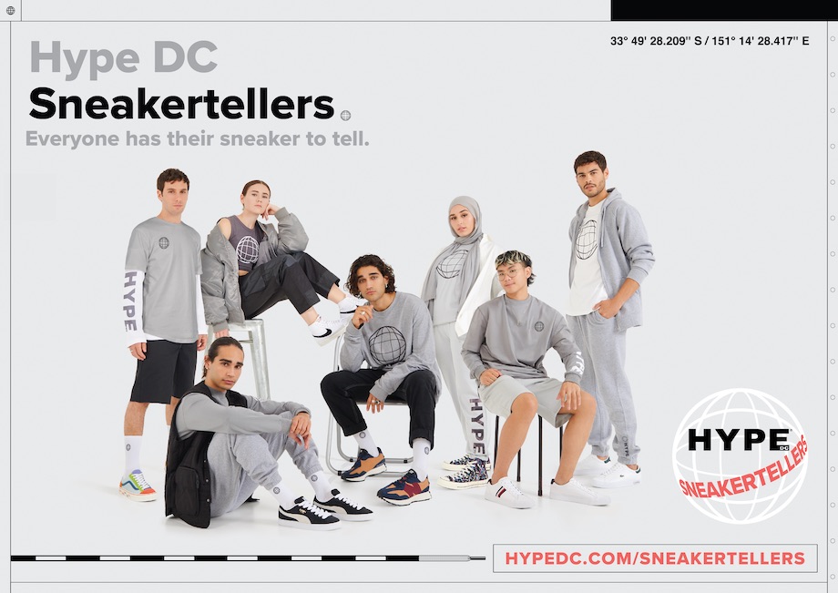 Hype DC celebrates impact of sneaker culture in new Sneakertellers campaign via TABOO
