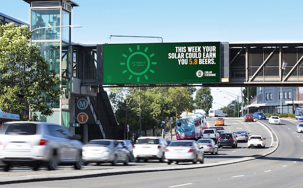 Victoria Bitter encourages Aussies to swap solar power for beer with the launch of the VB Solar Exchange via Clemenger BBDO, Melbourne