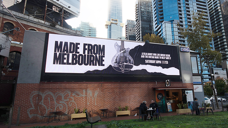 Saatchi & Saatchi and partners launch Made From Melbourne, a project to keep live music alive in Melbourne