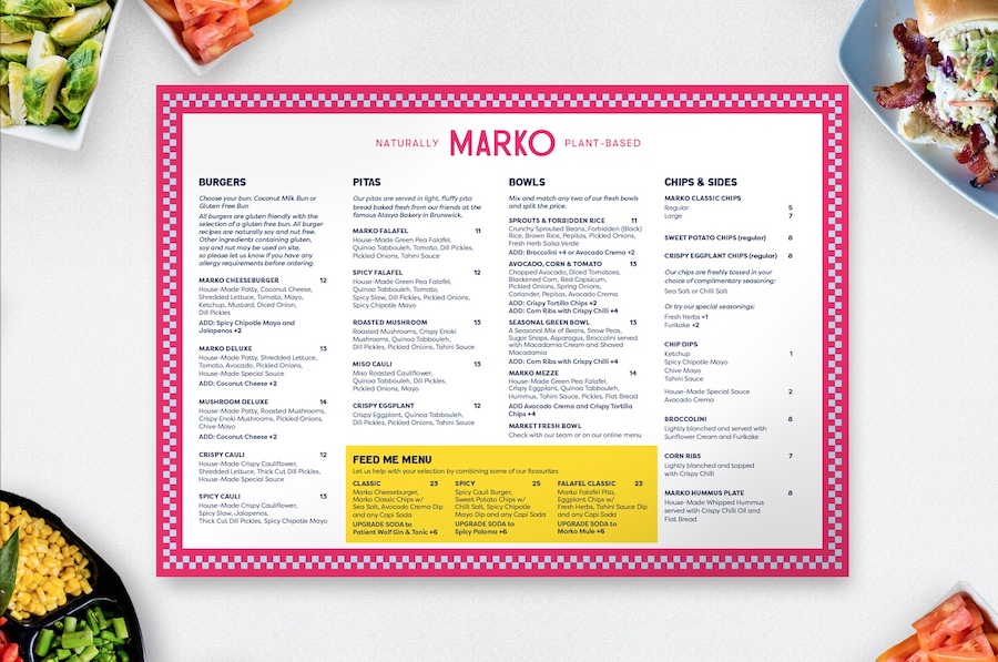 Think HQ hits the Mark(o) with brand identity and launch campaign for plant-based eatery