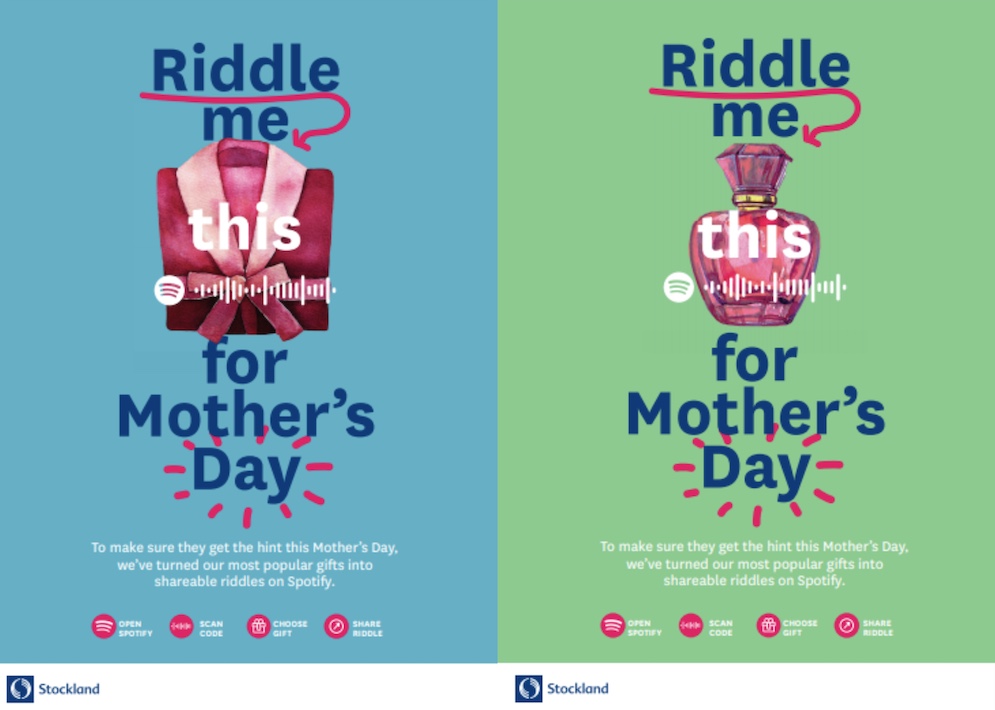 Stockland launches new ‘Riddle Me This’ Mother’s Day campaign via Host/Havas, Sydney