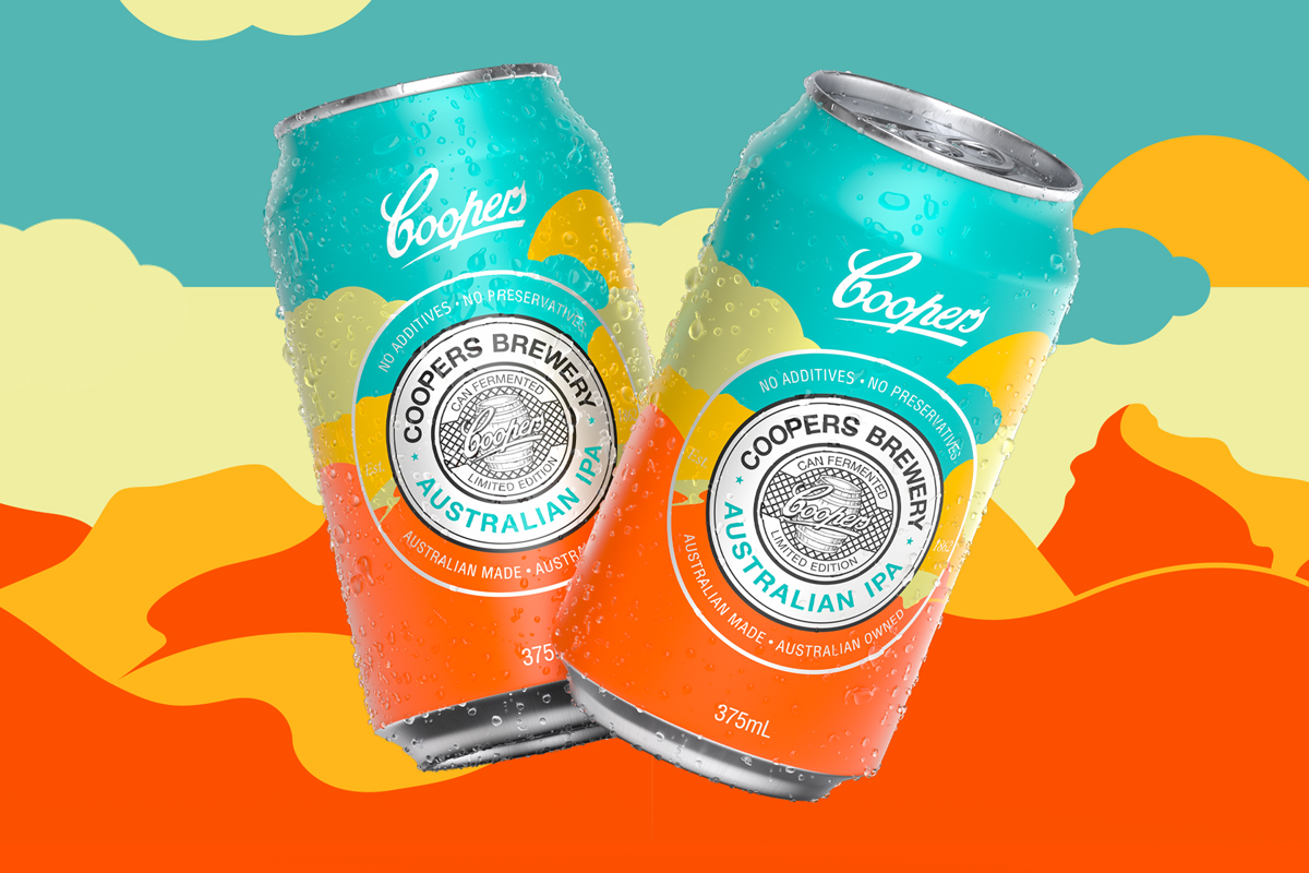 Coopers launches new limited edition Australian IPA designed by Melbourne agency TABOO