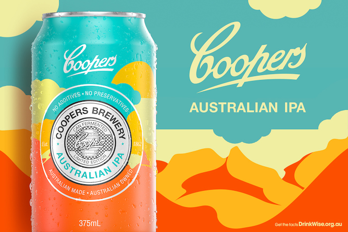 Coopers launches new limited edition Australian IPA designed by Melbourne agency TABOO