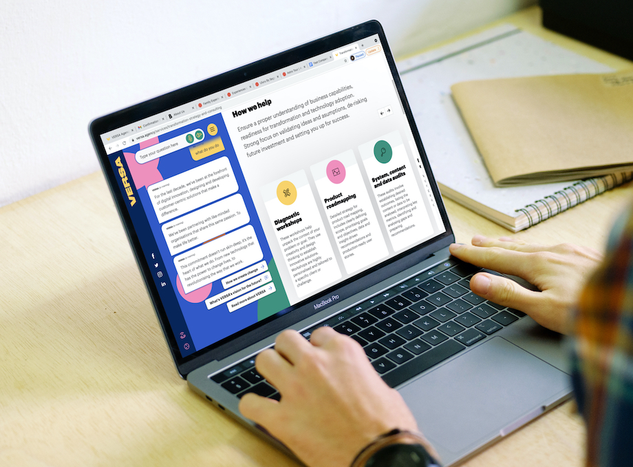 VERSA launches world-first website delivering hyper-personalisation to every visitor