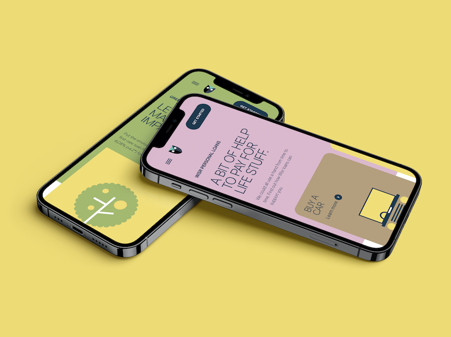 Fintech Wisr launches complete brand redesign and platform via Bear Meets Eagle On Fire + Resn