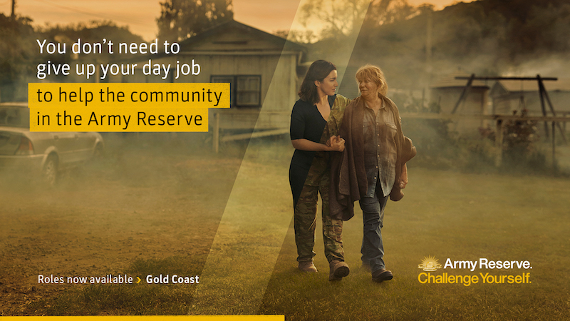 Defence Force Recruiting launches ‘Your life, plus Army Reserve.’ campaign via VMLY&R