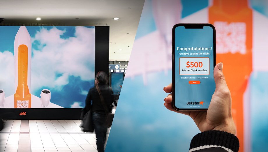 Jetstar turns Australia’s busiest train stations into airports in new campaign via Thinkerbell