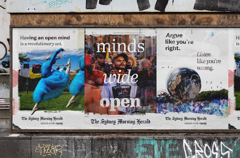The Sydney Morning Herald and The Age launch ‘Minds Wide Open’ brand campaign via BMF