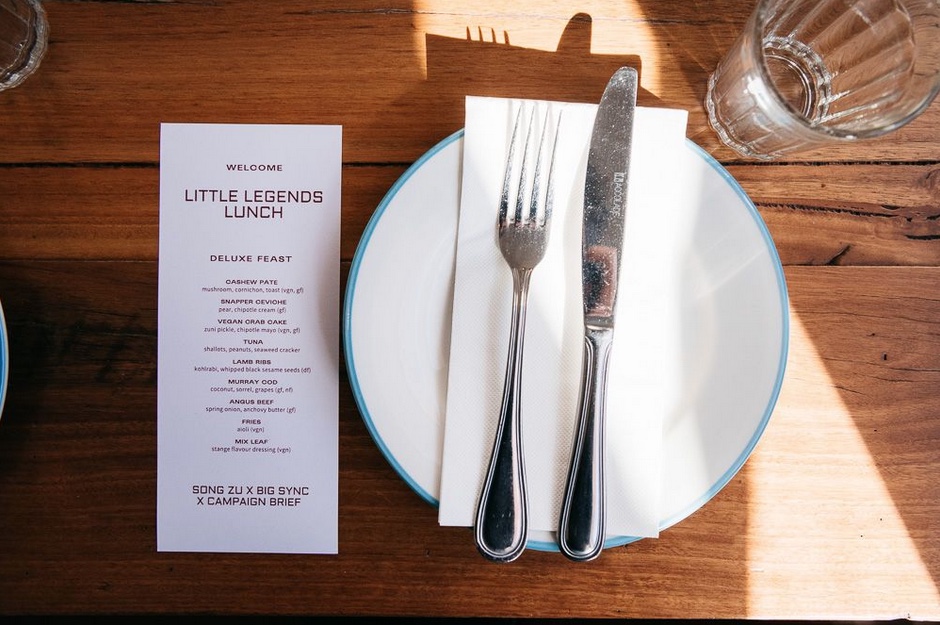 Updated with more pics: Sydney adland’s future legends attend the inaugural Little Legends Lunch ~ sponsored by Song Zu, Big Sync and Campaign Brief