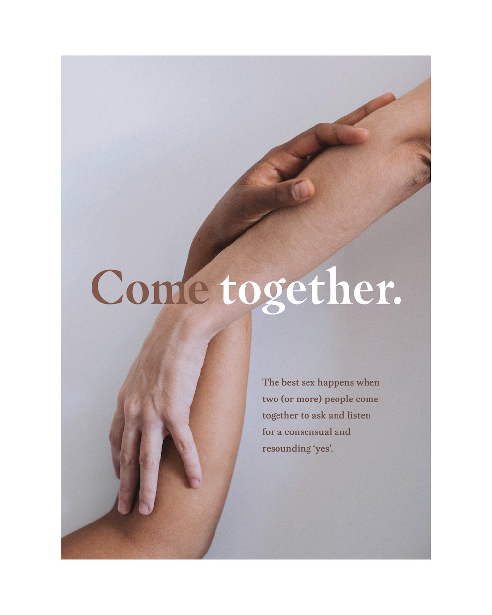 marie claire magazine tasks leading creative agencies to create campaigns around consent