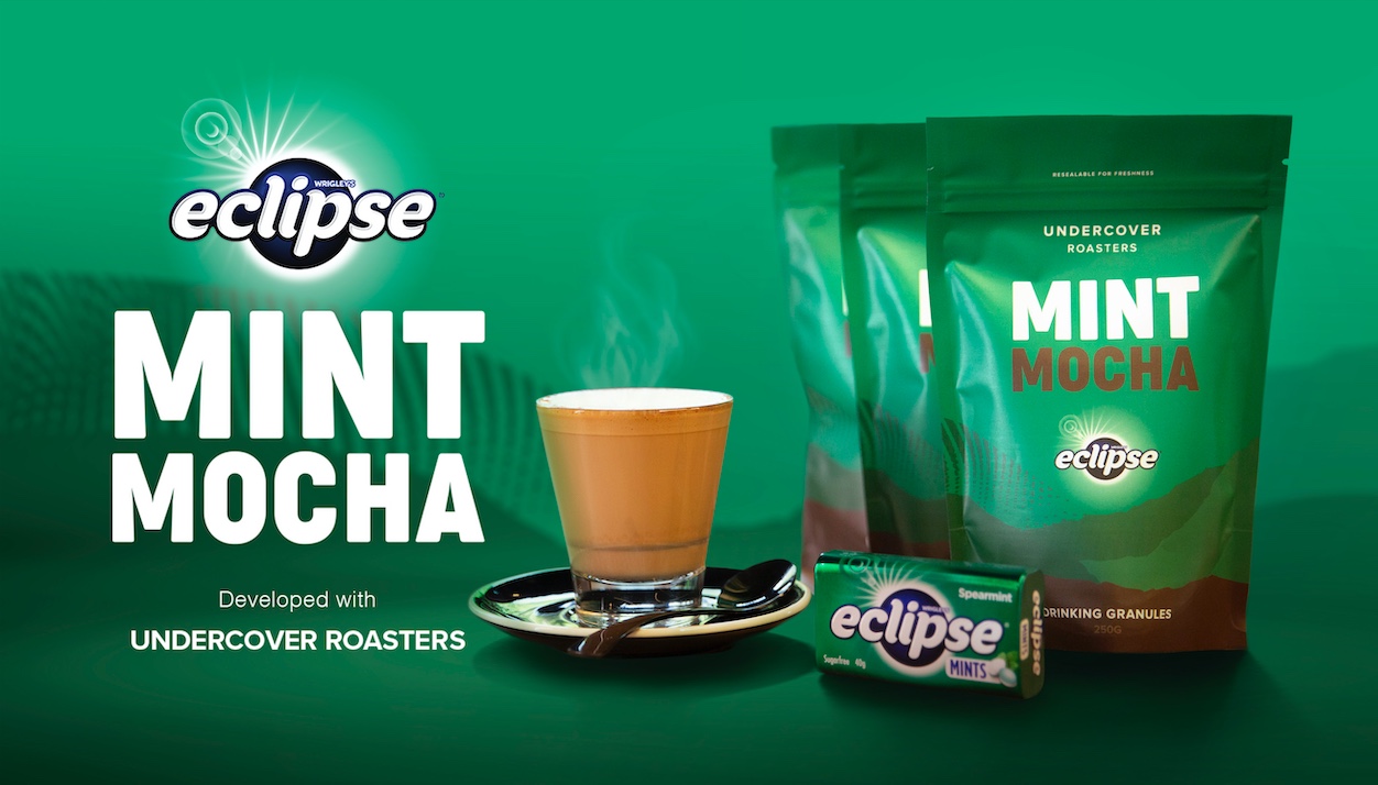 Mars Wrigley’s and Undercover Roasters unveil the ECLIPSE Mint Mocha via Thinkerbell
