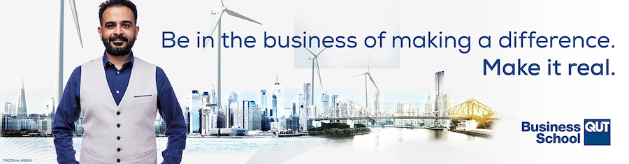 QUT Business School launches new integrated brand platform ‘Make it Real’ via BCM Group