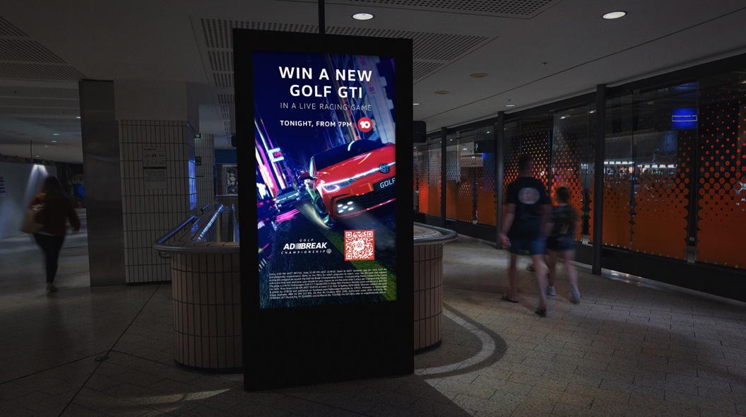 Volkswagen hacks the ad break with mobile racing game for new Golf via DDB Group Sydney