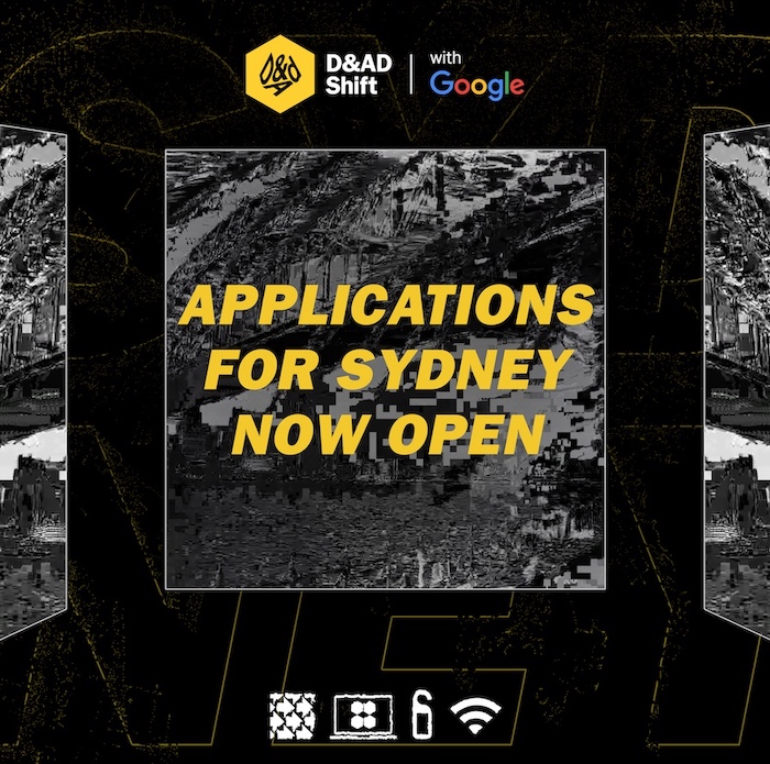 D&AD Shift with Google FREE night school set to launch in Sydney to open access to the creative industry for talent without formal education