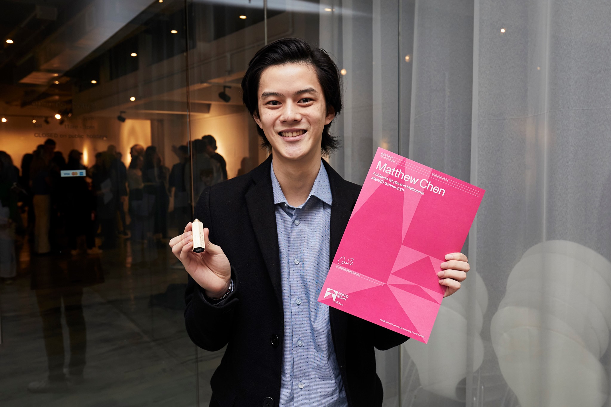 Matthew Chen on his experience at AWARD School, being named top national student and the future
