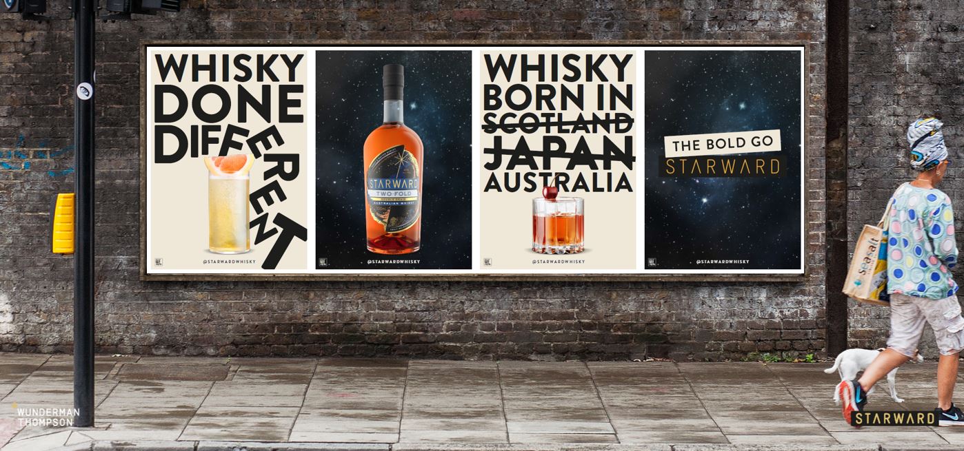 Starward Whisky launches new ‘Whisky Done Different’ campaign via Wunderman Thompson