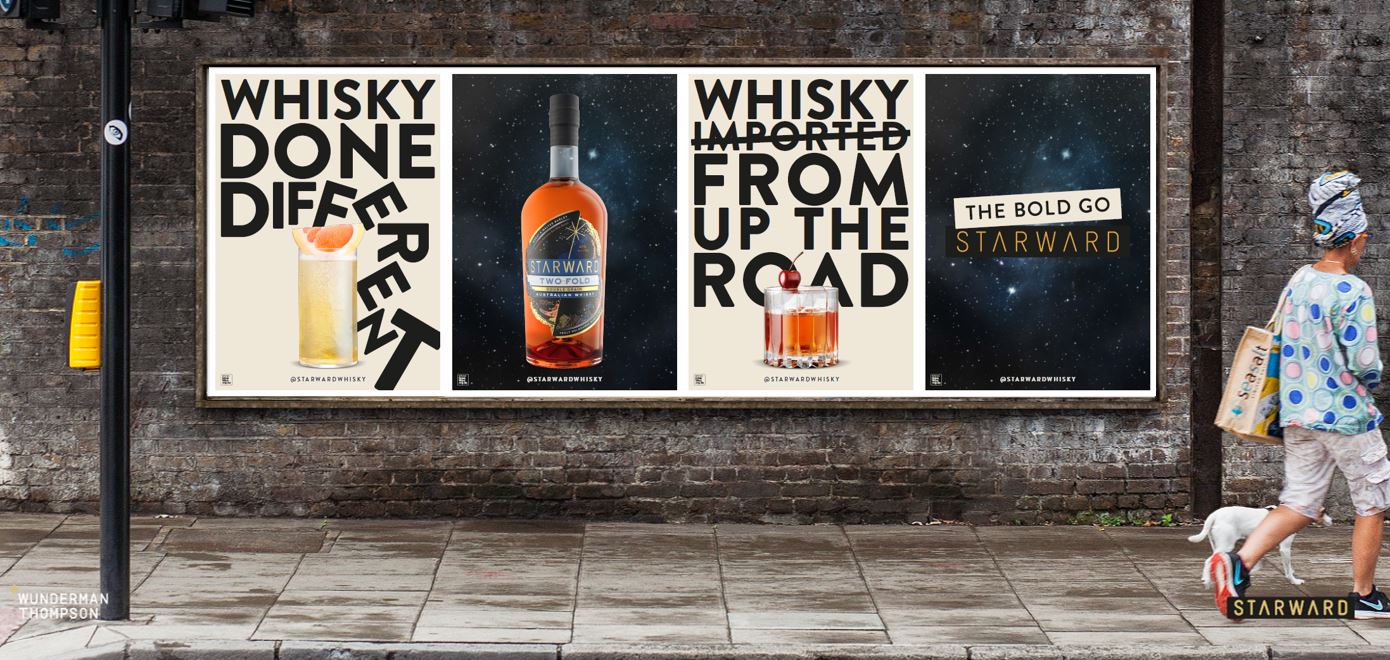 Starward Whisky launches new ‘Whisky Done Different’ campaign via Wunderman Thompson