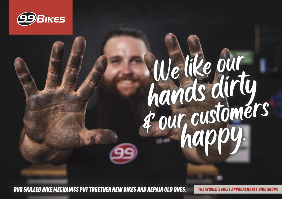 99 Bikes launches new brand campaign via The Together Society, Brisbane