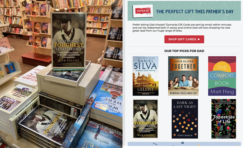 Perth copywriter Mick Colliss tells the story of Australia’s Toughest Sportspeople in new book