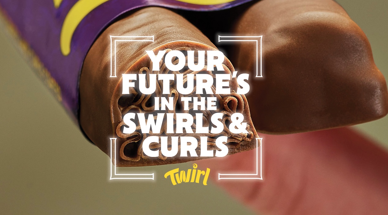 Cadbury Twirl playfully predicts the future in latest brand campaign via VCCP London