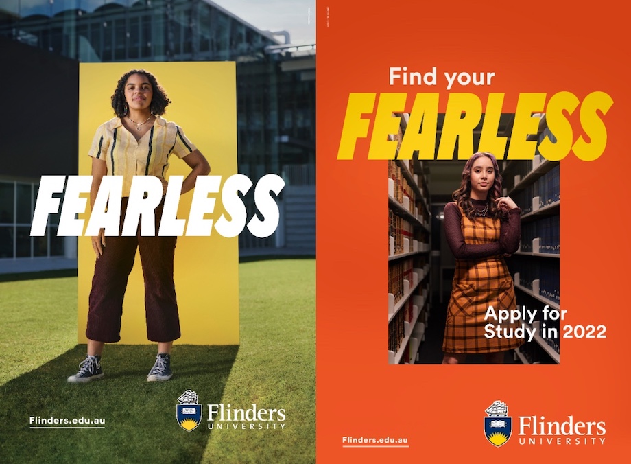 Flinders University launches ‘fearless’ new brand campaign via Showpony
