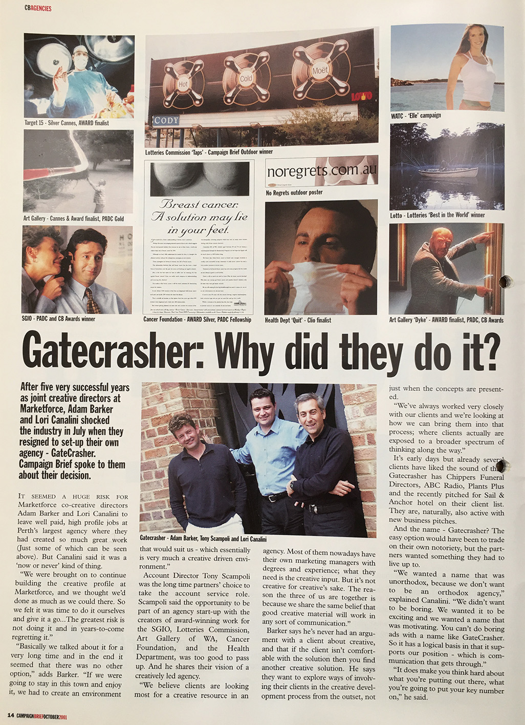 20 years on Gatecrasher Perth continues to believe in the power of creative thinking