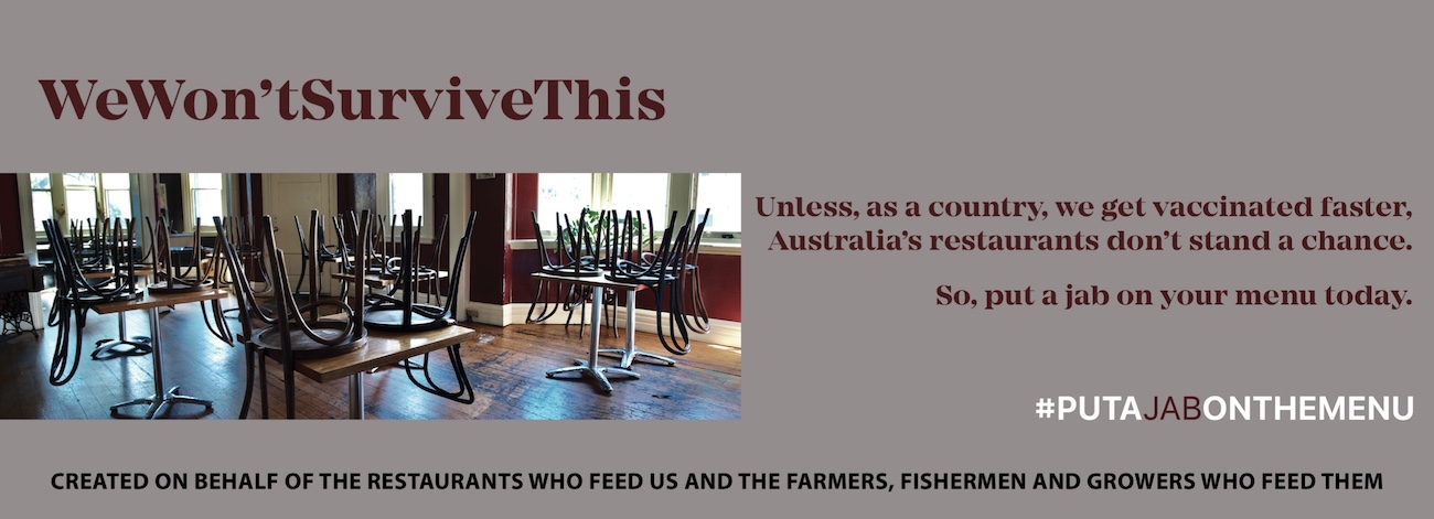 CB Exclusive: Bruised Australian restaurant industry gets a welcome jab of creativity with #putajabonthemenu  campaign via The C-Suite